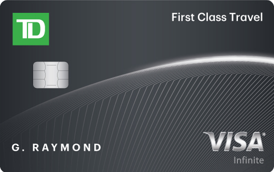 Discover the TD First Class Travel® Visa Infinite* Card: Your gateway to enhanced travel rewards! 